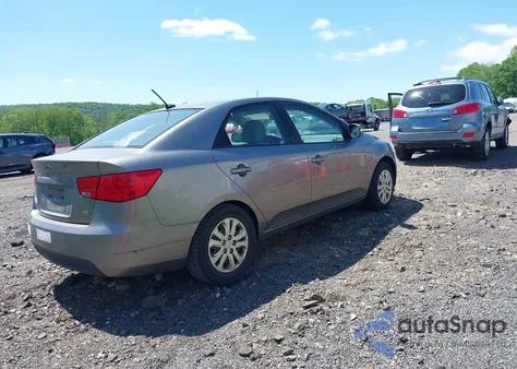2010 Kia Forte Ex from USA, damaged, VIN KNAFU4A2XA5191028